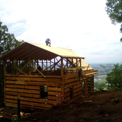 Cabin under Construction